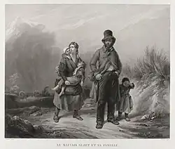 The Bad Subject and his Family, after François Grenier de Saint Martin, (1832), Rijksmuseum, Amsterdam.