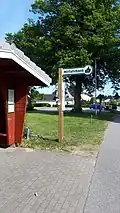 Ride-sharing bench in Freienwill