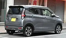 Mitsubishi eK X rear view