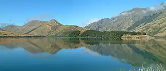 Moke Lake during morning