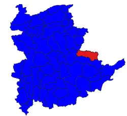 Location in Shan State