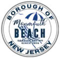 Official seal of Monmouth Beach, New Jersey