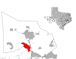 Location of Grogan's Mill