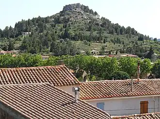 Roquelongue seen from Montséret