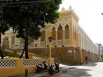 Moorish Barracks; b. 1874, Macau
