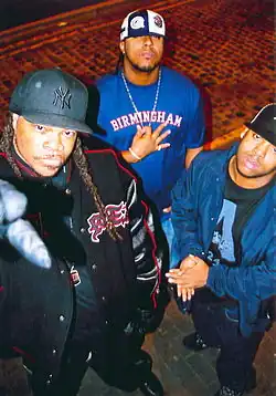 From left to right: Cipher J.E.W.E.L.S, Jawar, and Malik