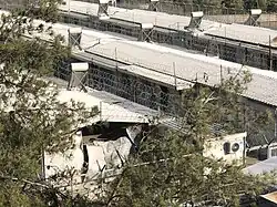 Moria Camp, Lesvos Greece. Accommodation Blocks (After Closure, 2022) Photo - James O'Leary