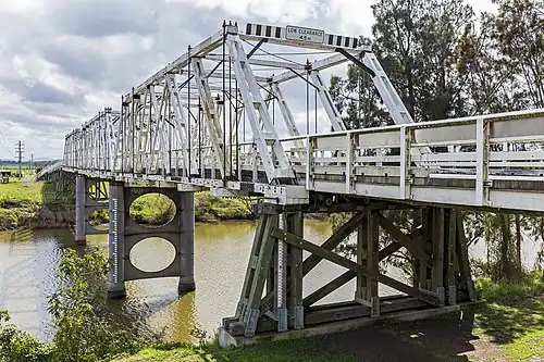 Morpeth Bridge, 2009