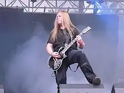 Morten Veland performing in 2009