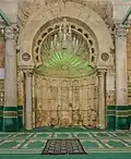 El Ksar's mosque Mihrab