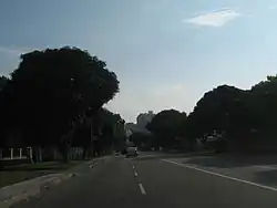 A view of Mountbatten Road in Singapore