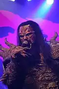 Lordi, winner of the 2006 contest for Finland.