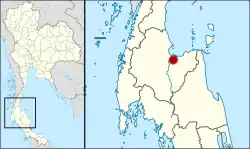 Location of Surat Thani