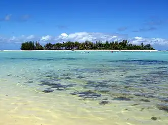 Muri Lagoon from Muri Beach