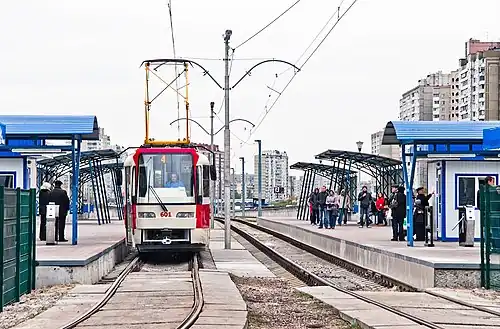 Myloslavska tram stop