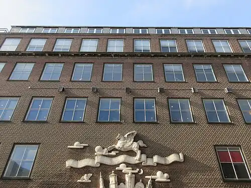 The facade on Nørregade