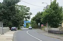 The N15 passes through Carrick townland