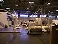 Preparations for an exhibition in Hall 3a