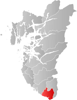 Sokndal within Rogaland