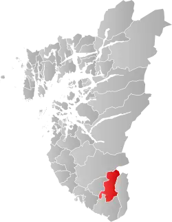 Heskestad within Rogaland