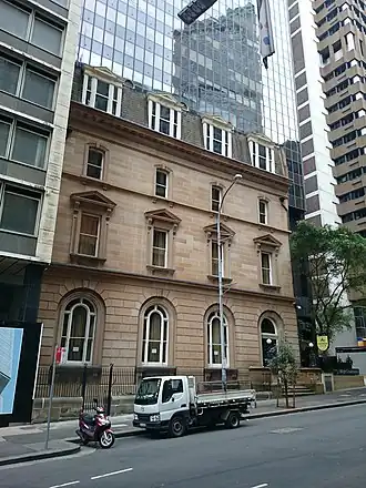 NSW Club House building; Sydney. Completed 1884.[21]