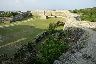 Nakagusuku Castle ruins