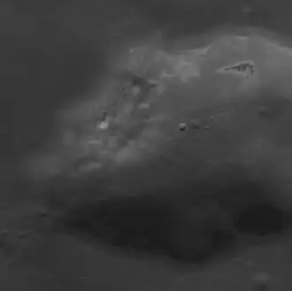 The irregular depression in Namatjira contains hollows