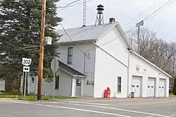 Fire station and post office in Nankin
