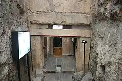 Tomb entrance