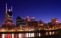 Skyline of Nashville