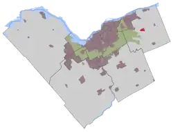 Location of Navan