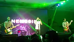 Nemesis performing in 2014