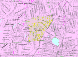 U.S. Census map