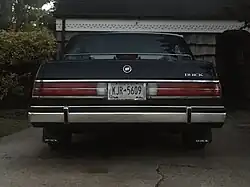 1987-1990 Electra Park Avenue (rear view)