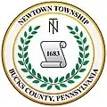 Official seal of Newtown Township