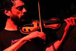 Nicola Manzan founder of Bologna Violenta in 2010