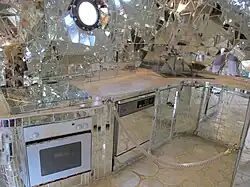 Kitchen used by Saint Phalle inside The Empress