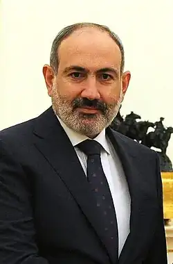 Armenia Nikol Pashinyan Prime Minister of Armenia