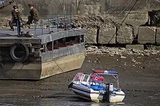 The North Korean Coastguard in Sinuiju
