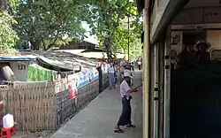 Kyaukyaytwin Station on the Yangon Circular Railway