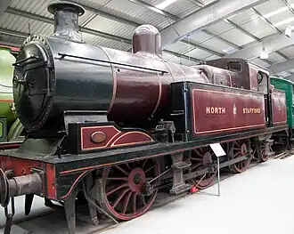 North Staffordshire steam loco No. 2
