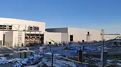 Construction of the Northvolt gigafactory in Skellefteå (2021)