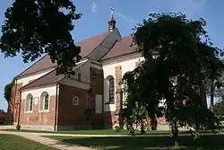 Gothic Holy Trinity church in Nowe Miasto