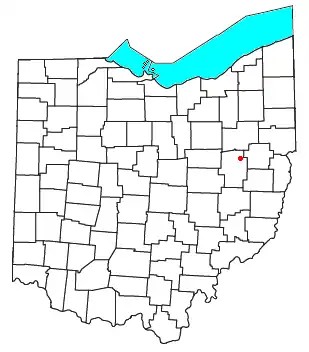 Location of Somerdale, Ohio