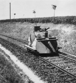 Polish armoured draisine Tatra T18