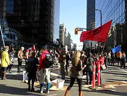 Occupy Vancouver on October 15, 2011.