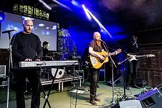 Of the Wand & the Moon performing at the Nocturnal Culture Night in Deutzen, Germany, in 2017