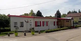 The town hall in Offroicourt