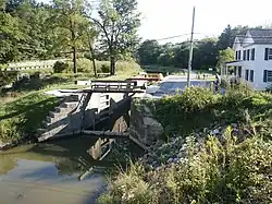 Restored canal Twelve Mile Lock 38, Cuyahoga Valley National Park