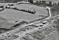 Okaihau railway station in 1966